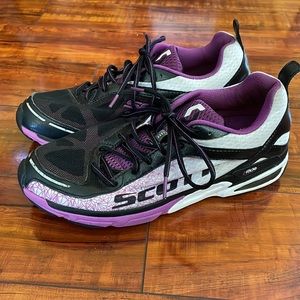 Scott Ride athletic shoes women’s 10 purple white black exc condition